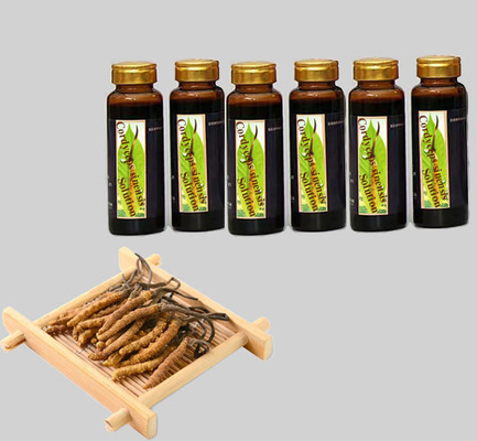 OEM ODM Private label cordyceps orale vloeistof 100% Cordyceps sinensis-extractoplossing