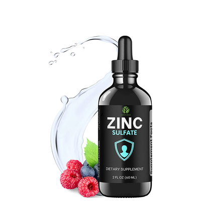 OEM van het het Zinksulfaat van Zink Vloeibaar Dalingen van het de Vitamine Czink Mondeling Vloeibaar de Dalingensupplement voor Volwassenen &amp; Jonge geitjes