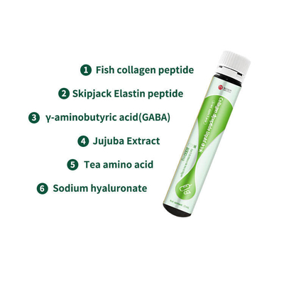 OEM Huid drinkt het Ophelderende overzeese collageen van de het Bloedsinaasappel van het fruitenzym Peptide van het de Boniter Elastische Collageen Drank Mondelinge Vloeistof