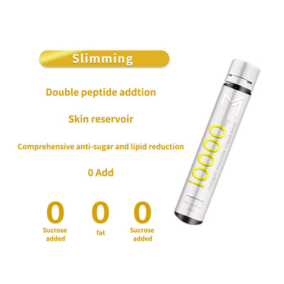 OEM Huid drinkt het Ophelderende overzeese collageen van de het Bloedsinaasappel van het fruitenzym Peptide van het de Boniter Elastische Collageen Drank Mondelinge Vloeistof