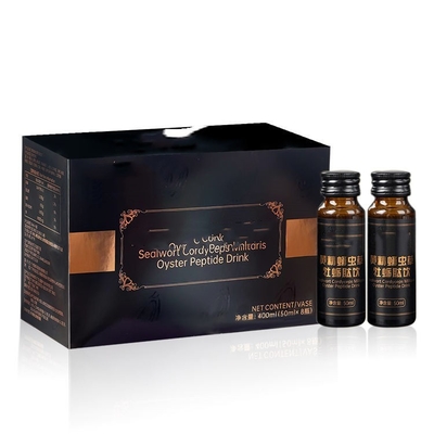 OEM LOGO Sealwort Cordyceps Militaris Oyster Peptide de Drank verbetert Mondelinge Vloeistof van de Duurzaamheids de Mannelijke Gezondheidszorg