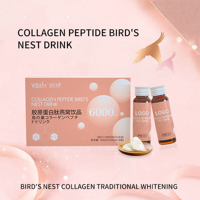 OEM Beauty Skin Whitening en Anti Aging Beauty Collageen Peptide Bird's Nest orale vloeistof