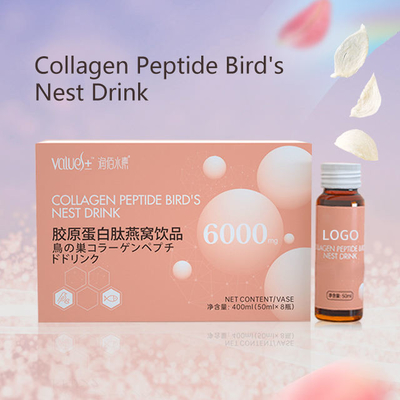 OEM Beauty Skin Whitening en Anti Aging Beauty Collageen Peptide Bird's Nest orale vloeistof