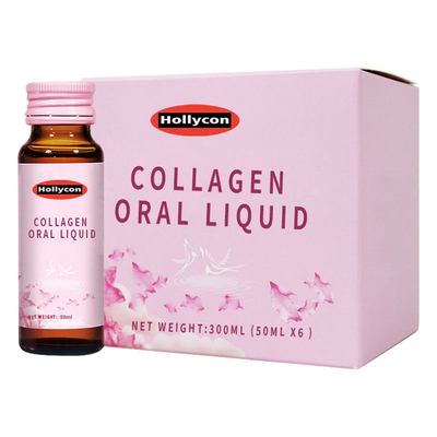OEM Halal de drank Draagbare hulp van de schoonheidshuid voor de het hydrateren het Collageen Mondelinge Vloeistof van het Gezondheidszorgsupplement