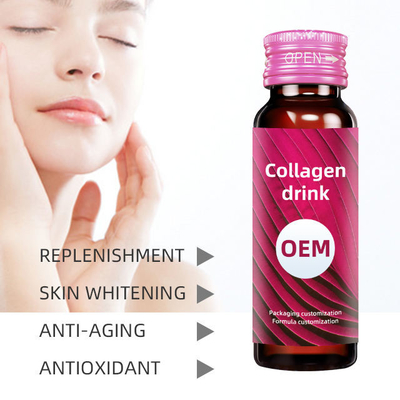 Skin Whitening Collageen Peptide Orale Vloeistoffen 30mlx8