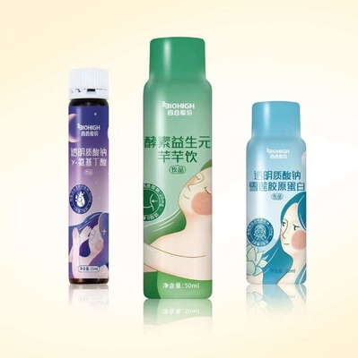 Collageen Drink Orale Vloeistoffen Paddestoel Vlierbes Vrouwelijke 30 ml 50 ml OEM Glas PE Fles