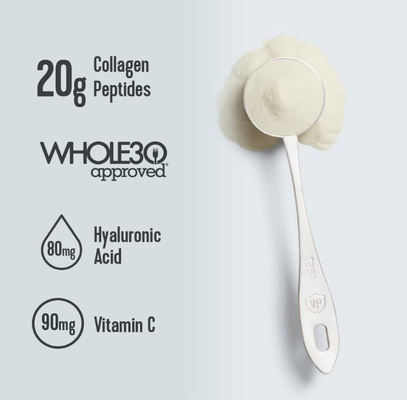 OEM Peptides van het Leveringscollageen Poeder met Hyaluronic Zuur en Vitamine C Unflavored 20 oz 10 oz