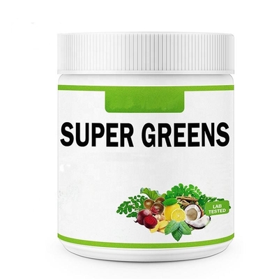 Spijsverteringsenzymen Probiotica Superfood Groenen Mengpoeder OEM met Spirulina Chlorella