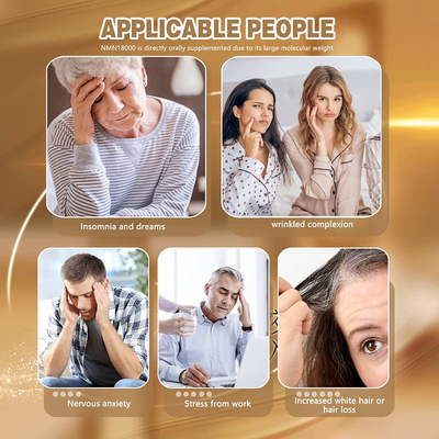 OEM de Capsule99% NMN Poeder van Supplementenbeta nicotinamide mononucleotide 500MG NMN