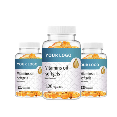 OEM 5000iu OEM van het het calciumsupplement van Softgel van Vitamined3 Capsules Vitamine D3 K2 Softgel