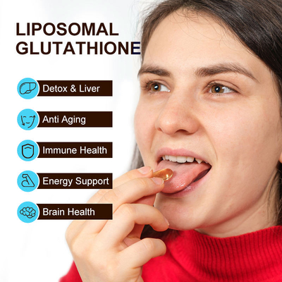 OEM de In het groot 60pcs glutathione 500mg Huid die van de capsulesschoonheid Productglutathione Capsule witten