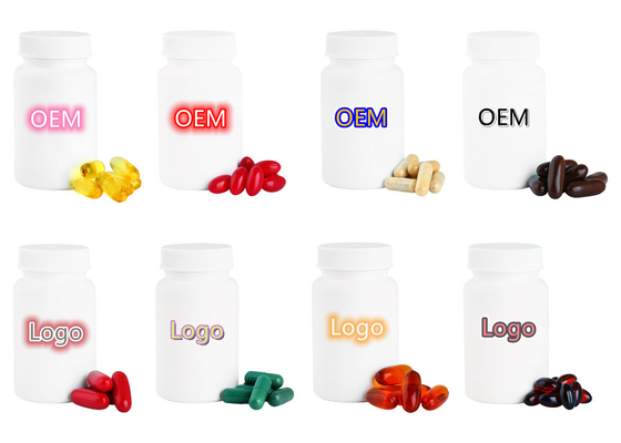 OEM Hoog Merk - Glutathione van de kwaliteits hoog-Dosis Collageenvitamine c die Capsules witten
