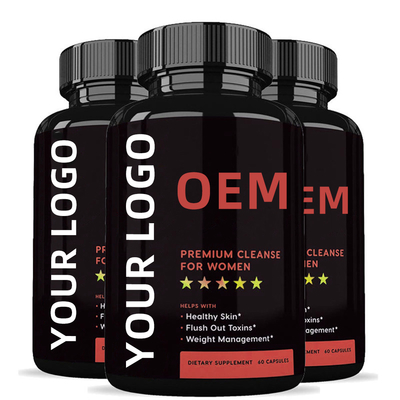OEM Best verkopende huismerken Colon Cleanse Gewichtsverlies Pillen Afslankcapsules Probiotica Detox-capsules