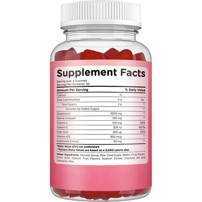 OEM Glutathion Capsules Collageen Anti-Aging L-Glutathion