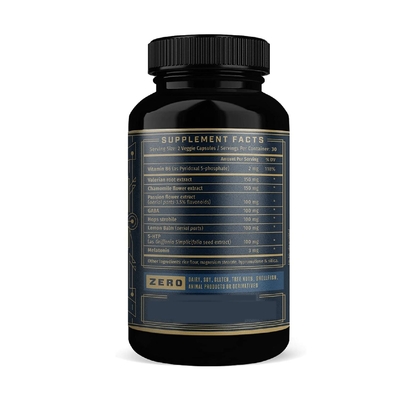 Van de Slaapcapsules van hulpmelatonin Natuurlijke OEM Melatonin Valerian Root