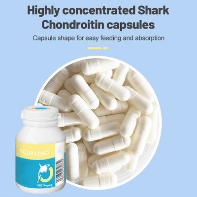 750mg/Pc OEM van huisdieren Voedingssupplementen Hoge Chondroitin van de Concentratiehaai Capsules