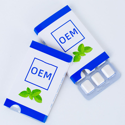 100% Xylitol Tablet Candy OEM Sweet Mints Mini Pastilles Tablet Suikervrij