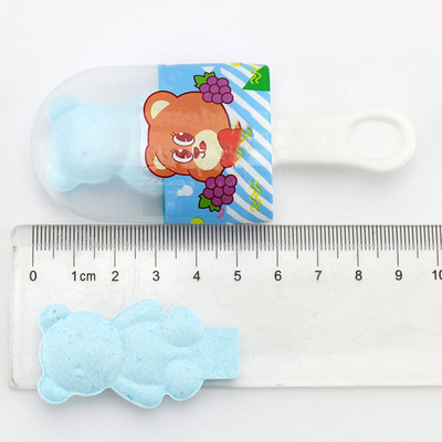 In zakken geperste Candy Teddybeer Lollipop / Bear Tablet Lollipop Candy OEM