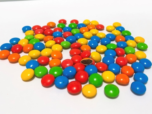 Laag transvet halal chocolade gecoat snoep