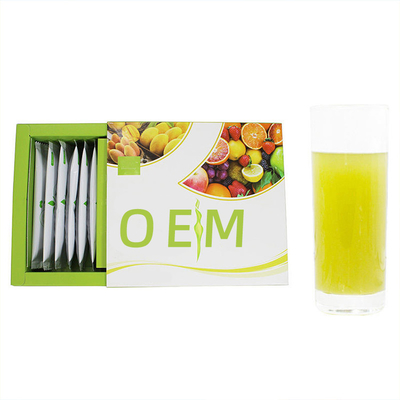 15 Stokken/OEM van het de Vezelpoeder van Doosdetox het Enzympoeder van het Grondstoffenfruit