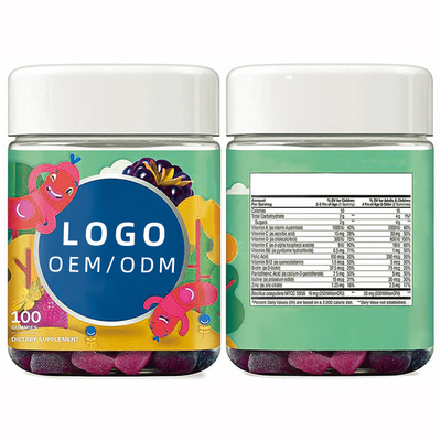 OEM Voedingssupplementen voor kinderen Multivitaminen Gummies Dagelijkse gezondheidszorg Immune Booster Gummy