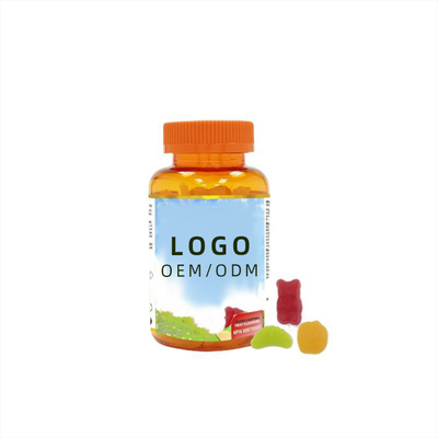 Van het de Supplementengluten van gezondheidskinderen het Voedingssuikergoed van de Vitaminen Kleverige Zachte Multivitamin Vrije