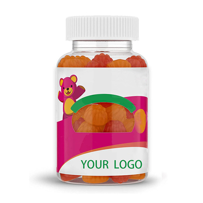 Logo Label Multivitamin-Melatonin Gummies van Kinderen voor Goede Slaap