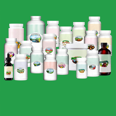 Logo Label Multivitamin-Melatonin Gummies van Kinderen voor Goede Slaap