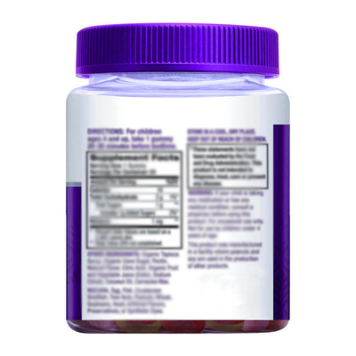 Van de de Slaaphulp van Melatonin van kinderenjonge geitjes Capsules 2 Gummies voor Natuurlijke Slaap