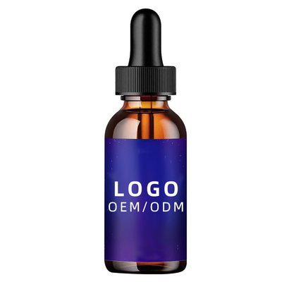 het de Biotinecollageen van 50ml 5Mg laat vallen OEM Natuurlijke Melatonin de Slaaphulp van de Dalingen Volwassen Nacht