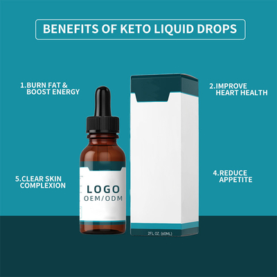 OEM de Dalingen60ml Keto Dalingen van het Biotinecollageen voor Gewichtsverlies