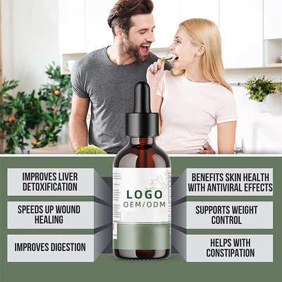 Glutenvrije biotine collageendruppels OEM ODM chlorofyl vloeibare druppels