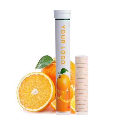 GMP Medische Tabletoem Vitamine C Bruisende Tablet voor Witte Huid
