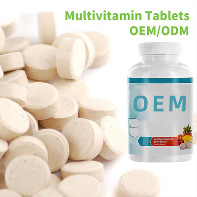 OEM van de voedselrang Tabletten van Multivitamin van de Pillengezondheid de Vegetarische Te kauwen