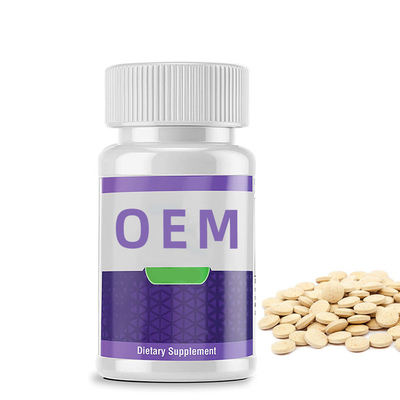ODM OEM van de het Kaliumjodium van Jodiumtabletten 65mg van de de Tablettenschildklier van de de Steunjodium het Supplementpillen