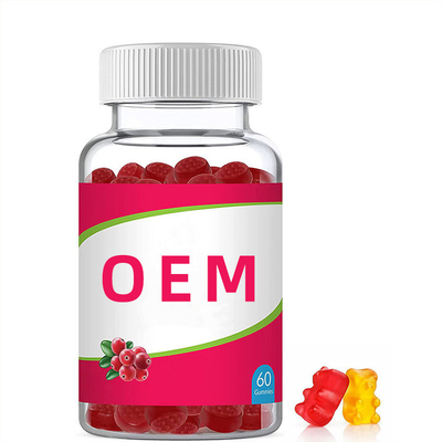 100% het natuurlijke van de Amerikaanse veenbes Probiotic Gummies van Vrouwen Voedingssupplementen Voedselsupplement van de de Urinelandstreekamerikaanse veenbes