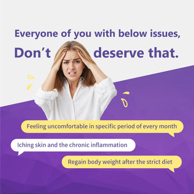 Van de Vrouwenhormonen van HACCP ISO van de de Borageolie Anti de Bezorgdheid Geraffineerde Capsule van Softgel