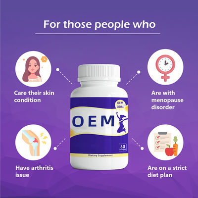 Van de Vrouwenhormonen van HACCP ISO van de de Borageolie Anti de Bezorgdheid Geraffineerde Capsule van Softgel