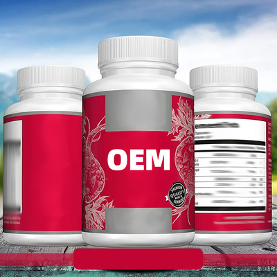 Biologische mannelijke voedingssupplementen Maca Plus capsules Sterke man pillen
