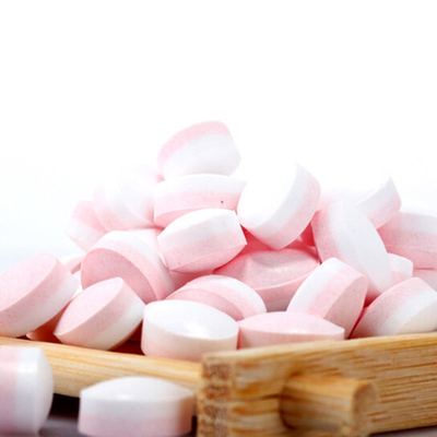 Vitamine-geïnfundeerde munt snoepjes suikervrij munt vers snoep met essentiële vitamine