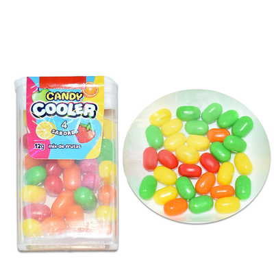 Halal Zoete Meerdere Kleuren Fruitige Aroma Compressed Tablet Candy In Fles