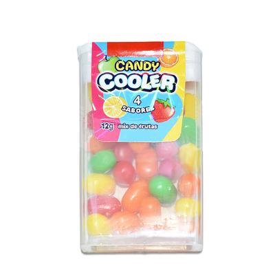 Halal Zoete Meerdere Kleuren Fruitige Aroma Compressed Tablet Candy In Fles