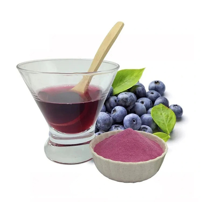 Natuurlijke vruchtenextract Vaste drank Instant Bosbessen sap poeder
