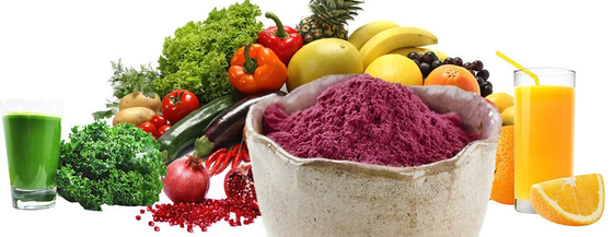 Vervaardiger Levering Warm verkoop Wateroplosbaar Instant Elderberry Juice Poeder Fruitpoeder